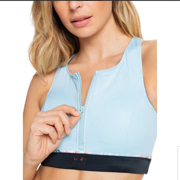 Roxy Active - Sporty Bikini Top - Picture 1 of 5